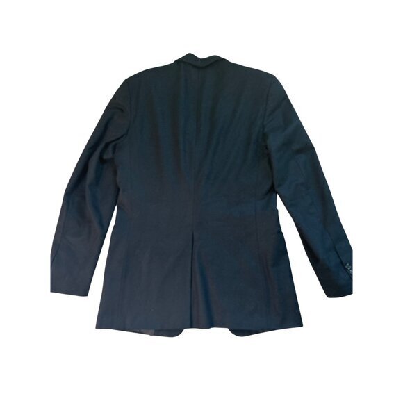 Hickey Freeman Barneys Black Blazer Jacket Sport Coat 40R Boardroom Wool Cashmer - Picture 9 of 11